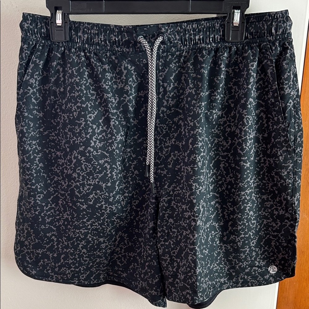 Rhoback Black and Gray Athletic Shorts